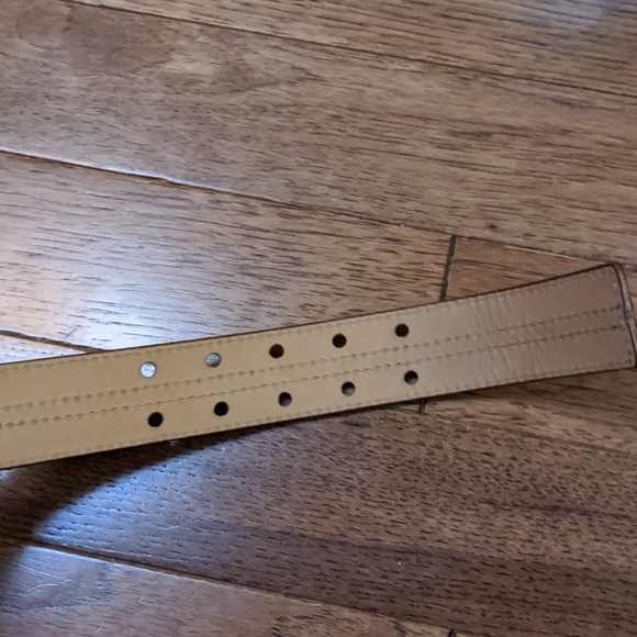 MICHAEL Michael Kors belt from Bloomingdale brown wide belt Women  size large main image 4